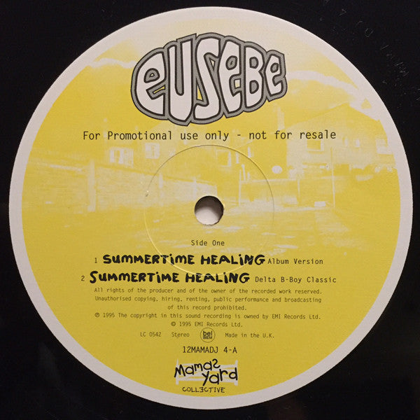 Eusebe : Summertime Healing (12", Promo)