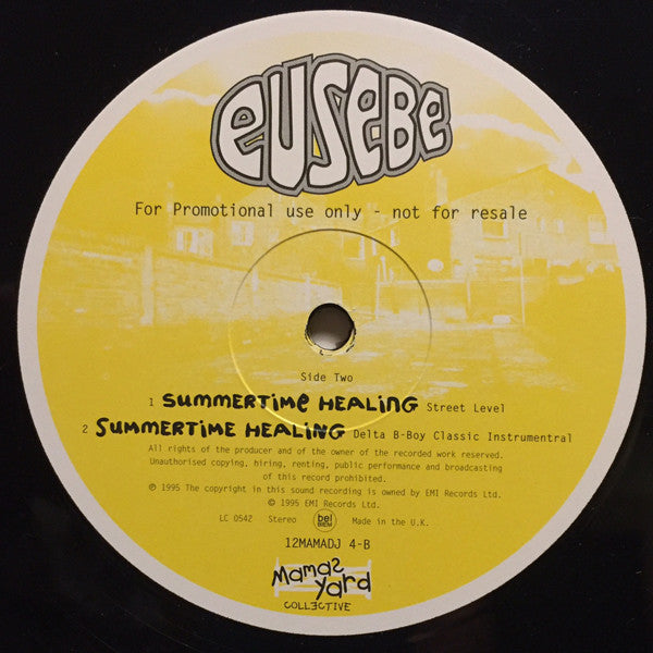Eusebe : Summertime Healing (12", Promo)