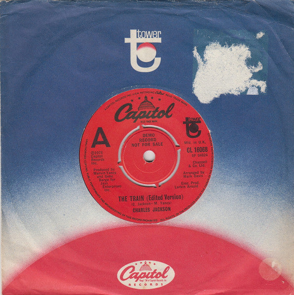 Charles Jackson* : The Train (Edited Version) (7", Promo)