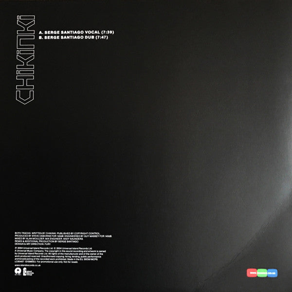 Chikinki : Ether Radio (12", Promo)