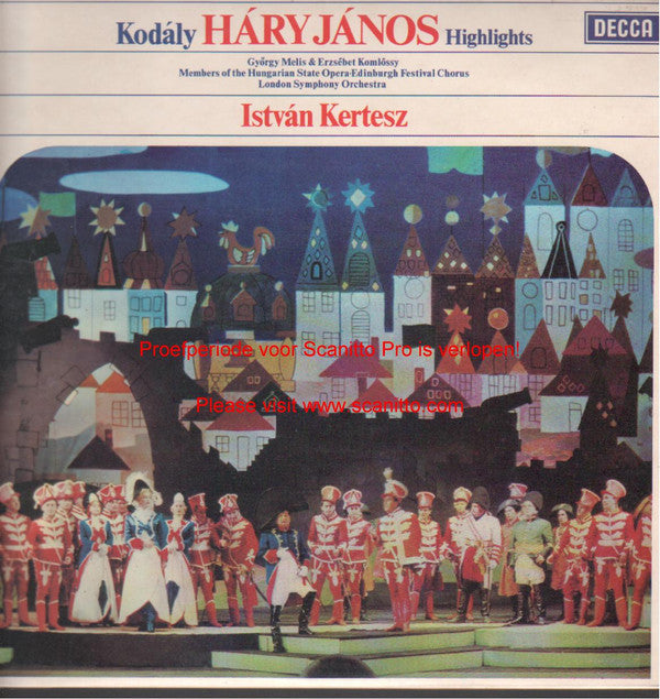 Zoltán Kodály, István Kertész : Hary Janos Highlights (LP)
