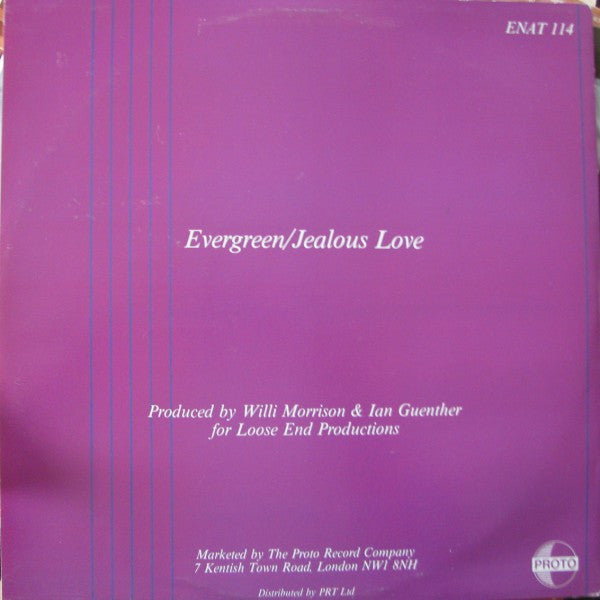 Hazell Dean : Evergreen / Jealous Love (12", Single, Gre)