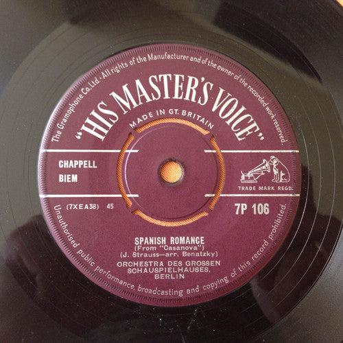 Anni Frind : Spanish Romance (7")