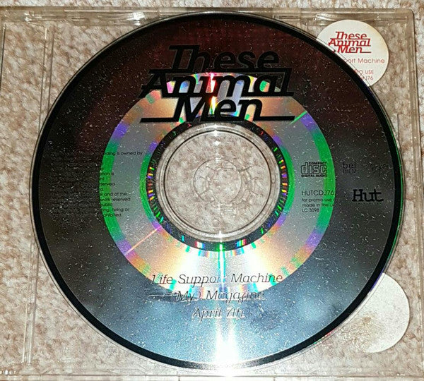 These Animal Men : Life Support Machine (CD, Single, Promo)
