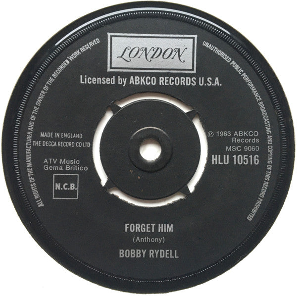 Bobby Rydell : Sway  (7", RE)