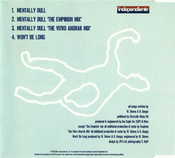 Vitro : Mentally Dull (CD, Single)