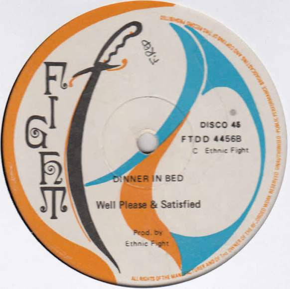 Well Pleased And Satisfied / Purpleman  / Round 2 Band : Dinner In Bed / Studio Mix (12")