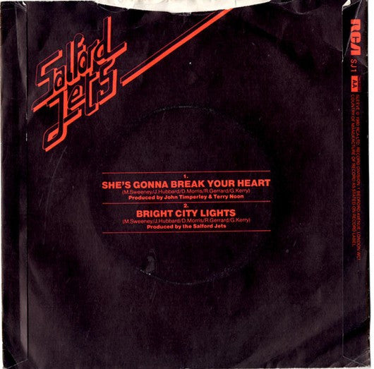 Salford Jets : She's Gonna Break Your Heart (7", Single)