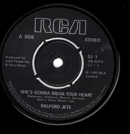 Salford Jets : She's Gonna Break Your Heart (7", Single)
