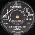 Ron & Mel : In A Shabby Little Hut  (7")
