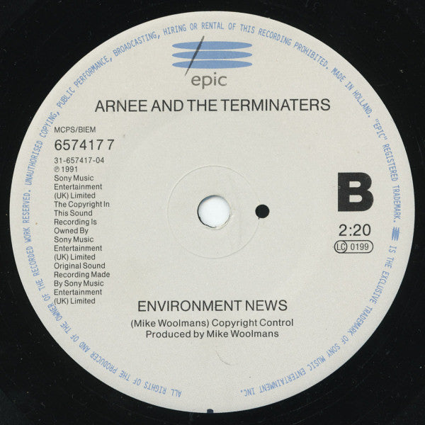 Arnee And The Terminaters : I'll Be Back (7", Single)