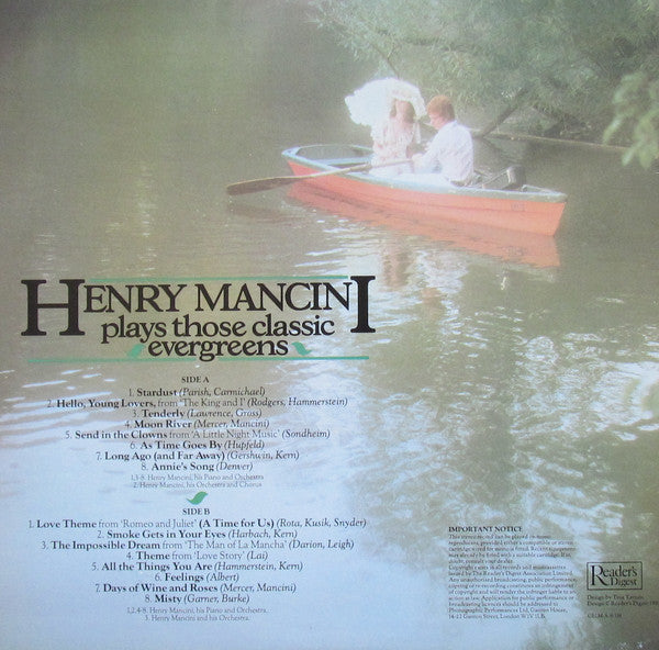Henry Mancini : Henry Mancini Plays Those Classic Evergreens (LP)