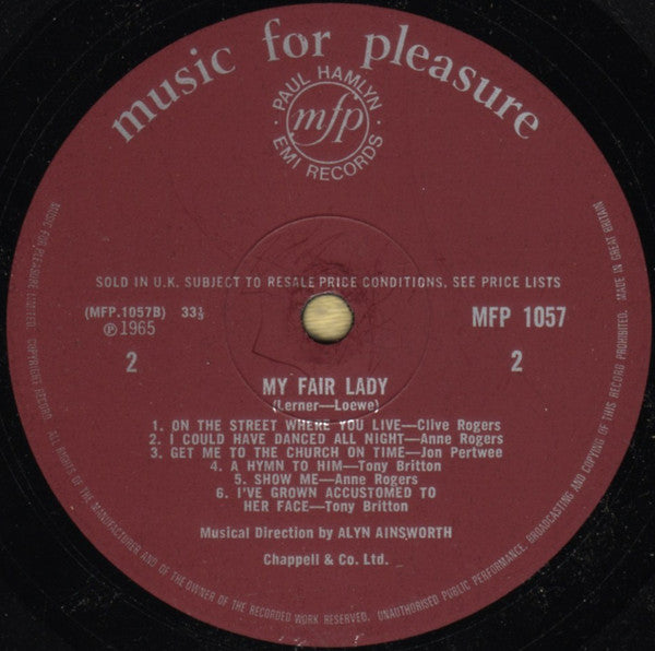 Various : My Fair Lady (LP, Bro)