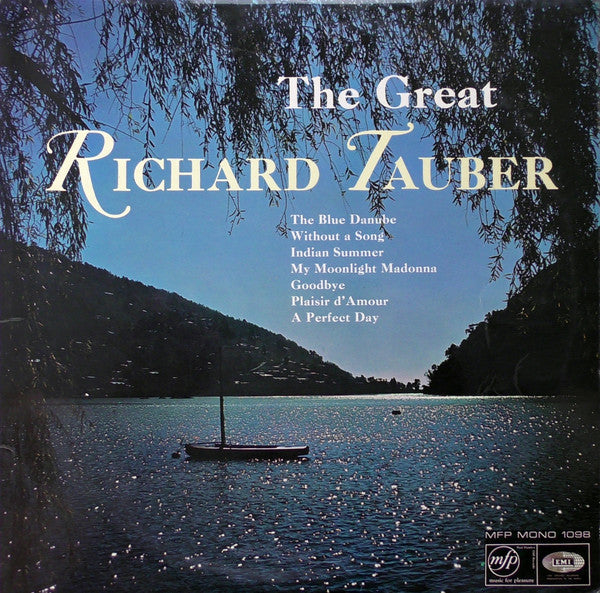Richard Tauber : The Great Richard Tauber (LP, Comp, Mono)