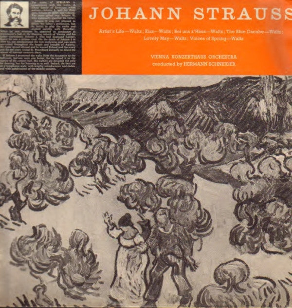 Johann Strauss Jr. - Wiener Konzerthausorchester Conducted By Hermann Schneider : Johann Strauss (LP)