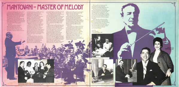 Mantovani : Master Of Melody (2xLP, Comp, Gat)
