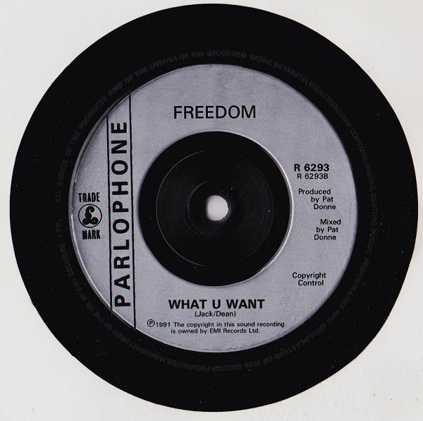 Freedom (19) : Like It Was Like It Is (7", Single)