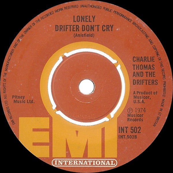 Charlie Thomas And The Drifters : A Midsummer Night In Harlem (7")