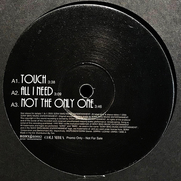 Amerie : Touch (Album Sampler) (12", Promo, Smplr)