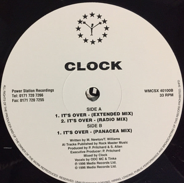 Clock : It's Over (Promo 2) (12", Promo)