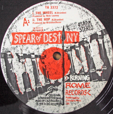 Spear Of Destiny : The Wheel (12")
