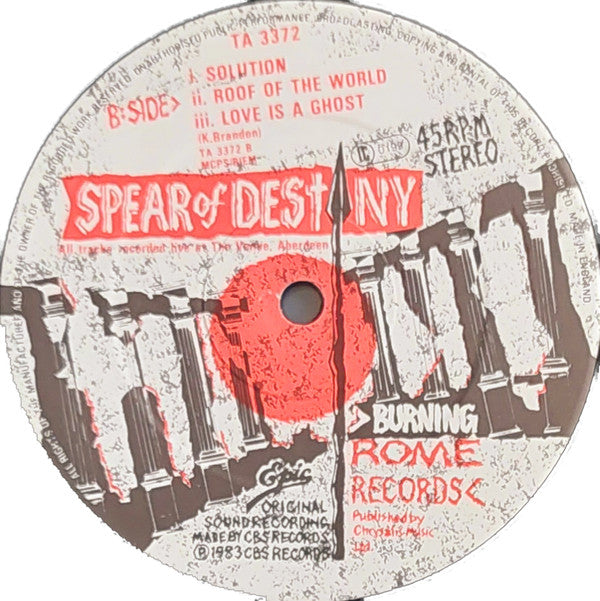 Spear Of Destiny : The Wheel (12")