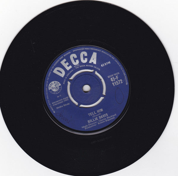 Billie Davis : Tell Him (7", Single)