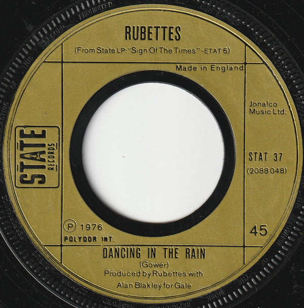 The Rubettes : Baby I Know (7", Single, Lar)