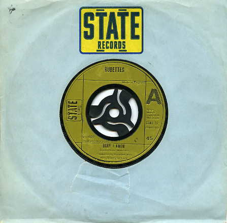 The Rubettes : Baby I Know (7", Single, Lar)