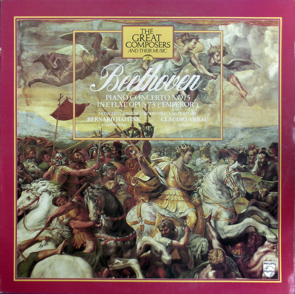 Ludwig Van Beethoven : Piano Concerto No. 5, Opus 73 "Emperor" (LP)