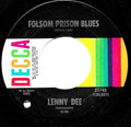 Lenny Dee (2) : Folsom Prison Blues (7", Pin)