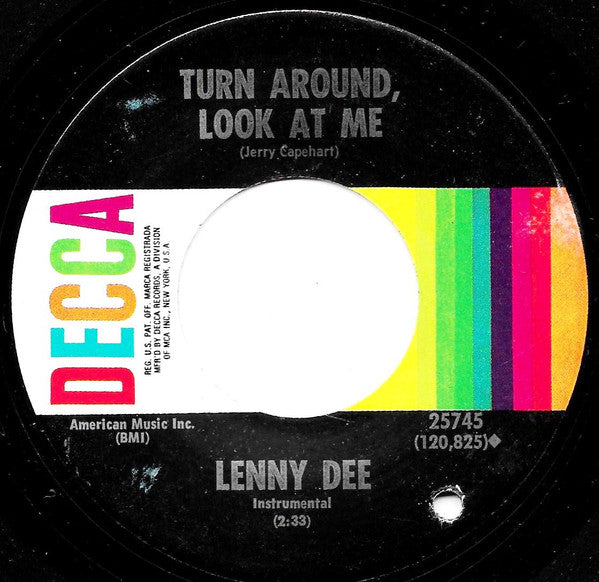 Lenny Dee (2) : Folsom Prison Blues (7", Pin)