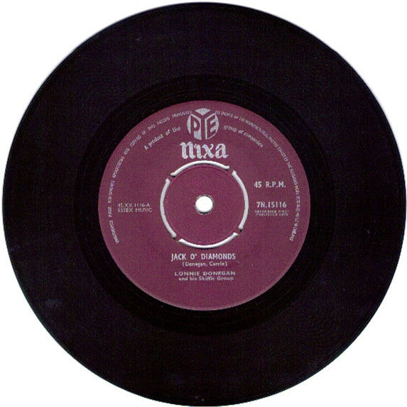 Lonnie Donegan's Skiffle Group : Jack O'Diamonds (7", Single)