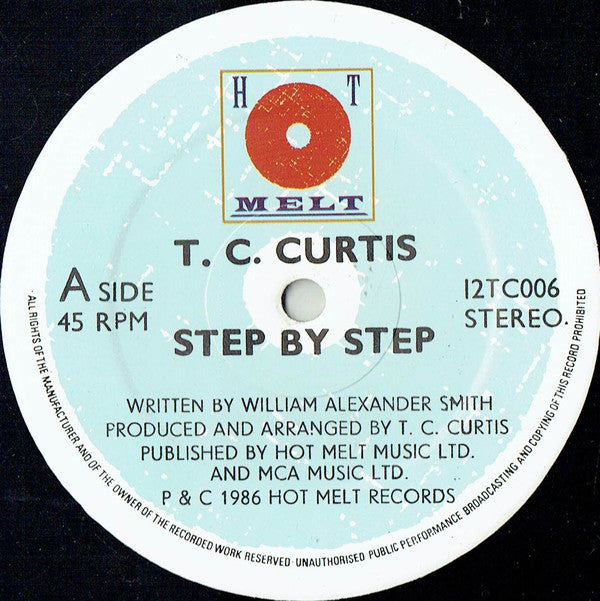 T.C. Curtis : Step By Step (12")