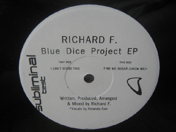 Richard F. : The Blue Dice Project EP (2x12", EP, TP)