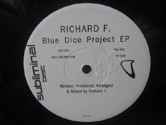 Richard F. : The Blue Dice Project EP (2x12", EP, TP)