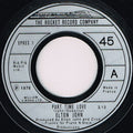 Elton John : Part Time Love (7", Single, Fre)