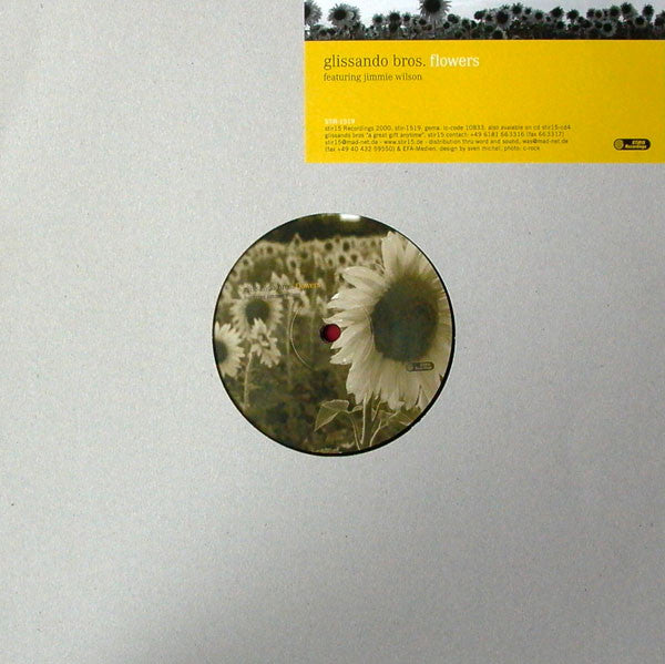 Glissando Bros. Featuring Jimmie Wilson (2) : Flowers (12")