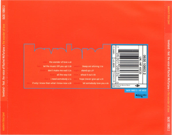 Loveland : The Wonder Of Love (CD, Album)