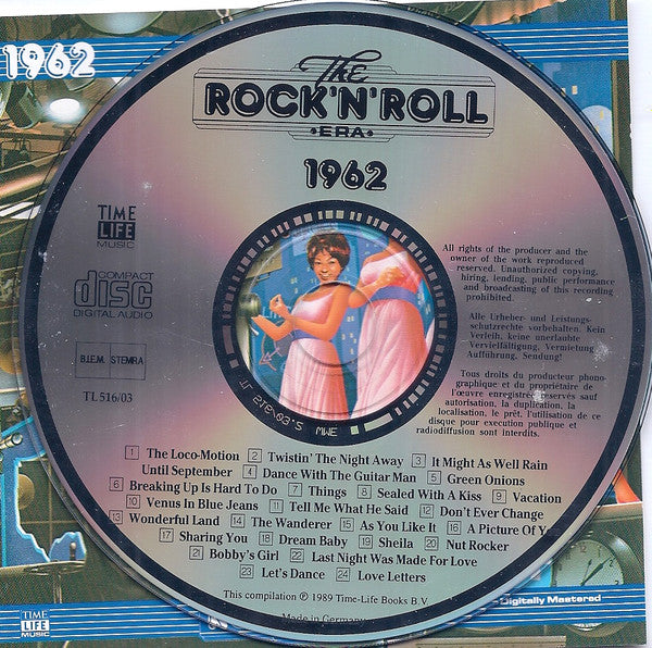 Various : The Rock 'N' Roll Era - 1962 (CD, Comp, RE)