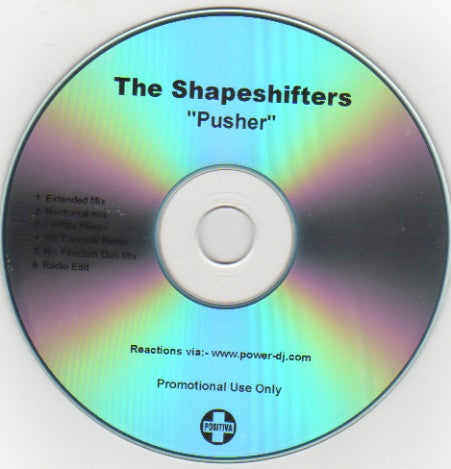 Shapeshifters : Pusher (CDr, Single, Promo)