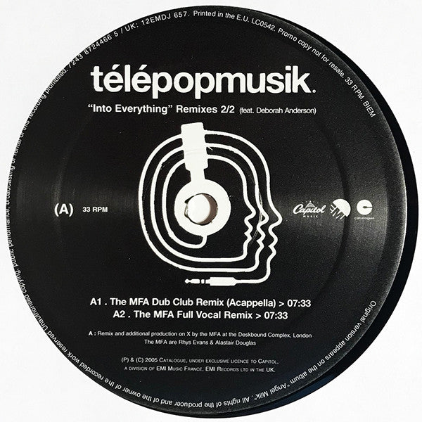 Télépopmusik : Into Everything Remixes 2/2 (12", Promo)