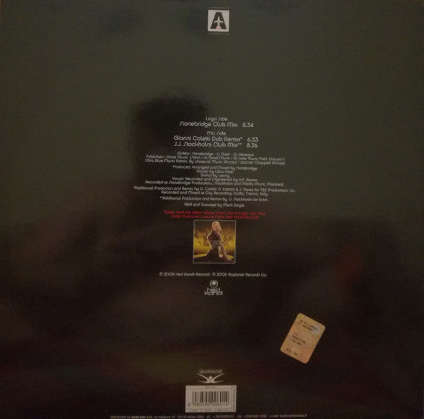 StoneBridge vs. Ultra Naté : Freak On (12")