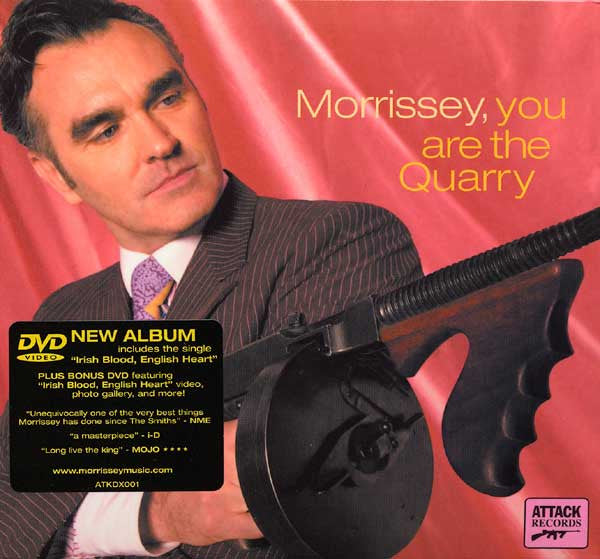 Morrissey : You Are The Quarry (CD, Album, No  + DVD-V, PAL + Ltd, Dig)