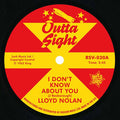Lloyd Nolan (2) / Rodger Green : I Don't Know About You / Betty Mae (7", Single)