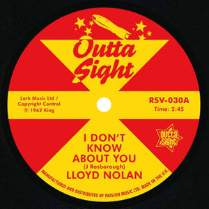 Lloyd Nolan (2) / Rodger Green : I Don't Know About You / Betty Mae (7", Single)