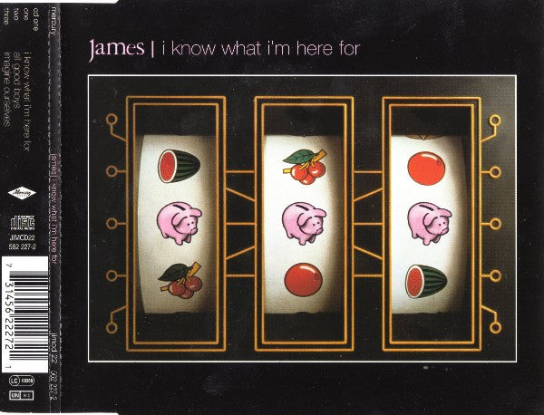 James : I Know What I'm Here For (CD, Single, CD1)