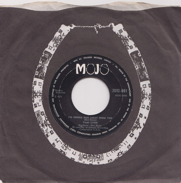 Tami Lynn : I'm Gonna Run Away From You (7", Single)