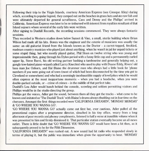 The Mamas & The Papas : Golden Greats (CD, Comp)