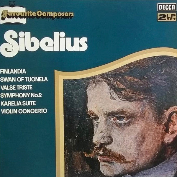 Jean Sibelius : Finlandia - Swan Of Tuonela - Vase Triste - Symphony No.2 - Karelia Suite - Violin Concerto (2xLP, Comp)